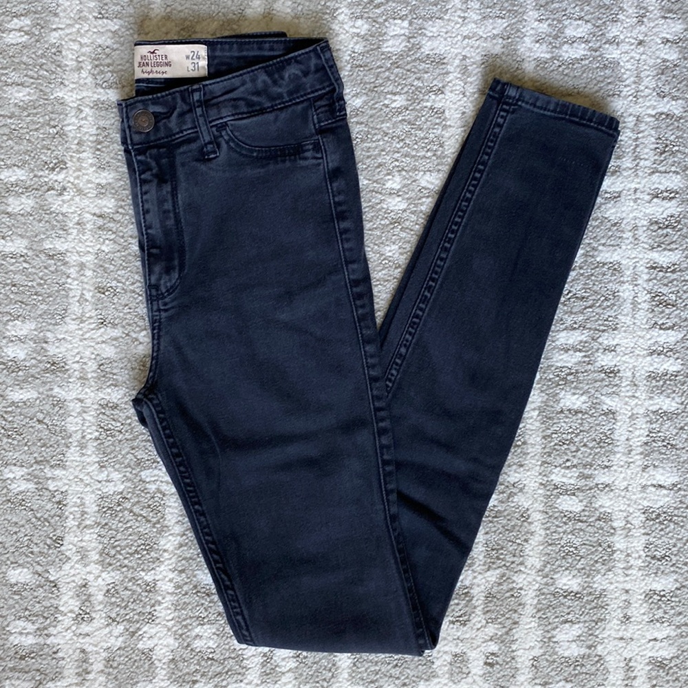 •Hollister• High-Rise Skinny Jean Leggings